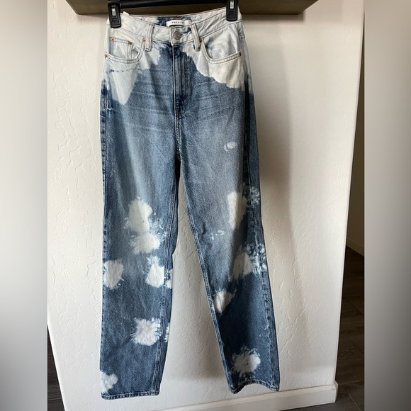 PacSun Acid Wash Tie Dye 90’s Boyfriend Jeans| Straight Fit, High Rise••• - Picture 4 of 16